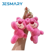 JESMARY -    Quà Tặng, Quà Lưu Niệm Móc Khóa Gấu Dâu Dễ Thương Dành Cho Học Sinh